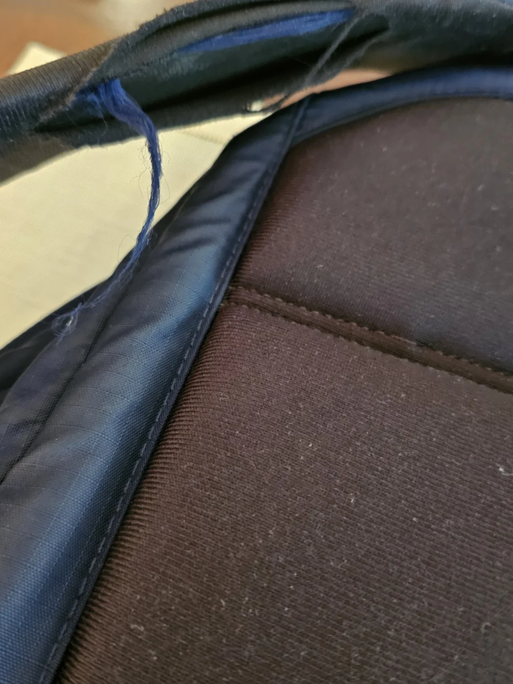 The North Face Borealis Navy Nylon Backpack Padded Straps External Pockets